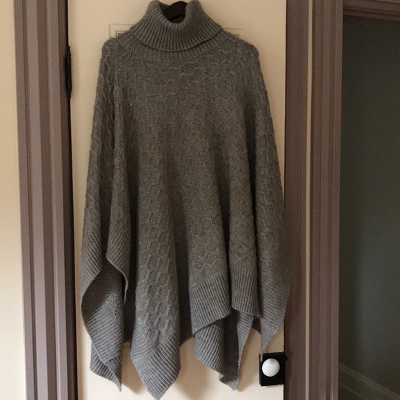 Joe Fresh Jackets & Blazers - Poncho/cape   turtleneck cozy knitted ponc